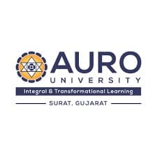 Auro University logo - Bachelors of Business Administration education